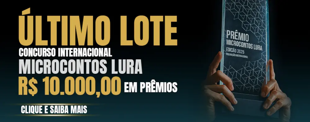 Concurso literário com prêmio em dinheiro - Lura Editorial