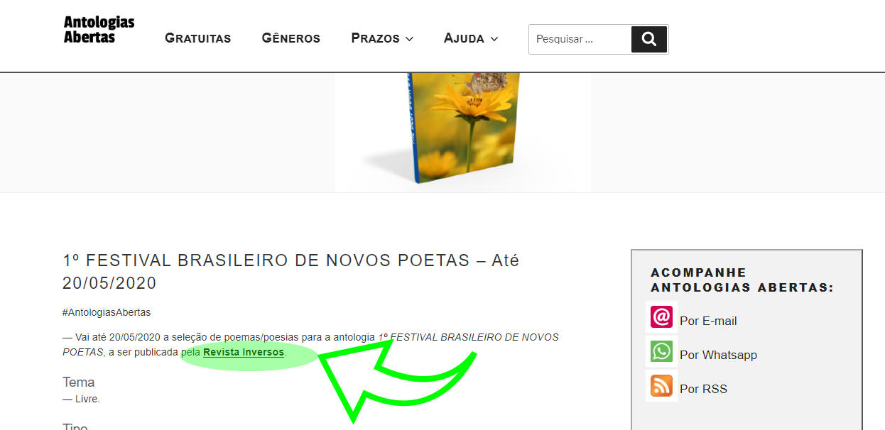 Como publicar um conto em um livro